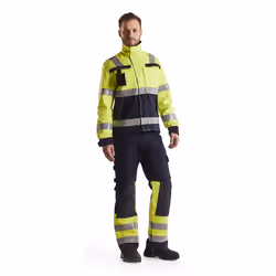 Blakläder 147815148933 Pantalons Bleu, Marine, Jaune - Vue supplémentaire 6