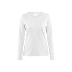 Blakläder 33011032 Tee-shirt Collier rond Manches longues Coton
