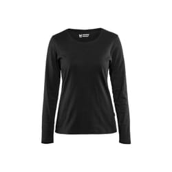 Blakläder 33011032 Tee-shirt Collier rond Manches longues Coton