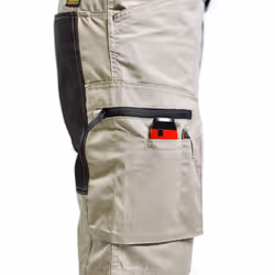 Blakläder 144918452799C48 Shorts Noir, Gris - Vue supplémentaire 5