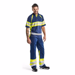 Blakläder 333810518933 T-shirt polo Col montant Polyester - Vue supplémentaire 5