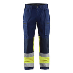 Blakläder 155118118933 Pantalons Marine, Jaune