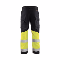 Blakläder 155118119933C48 Pantalons Noir, Jaune