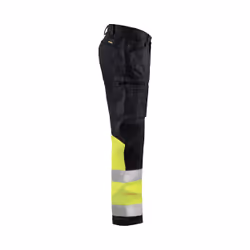 Blakläder 155118119933C48 Pantalons Noir, Jaune