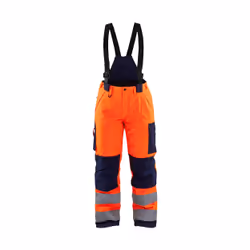 Blakläder 78851977, Pantalons, Femme, Marine, Orange, Fermeture à glissière, Polyester, 200 g/m²