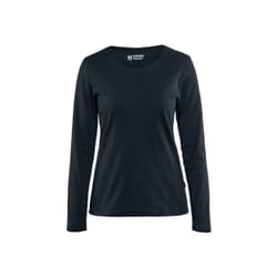 Blakläder 33011032 Tee-shirt Collier rond Manches longues Coton