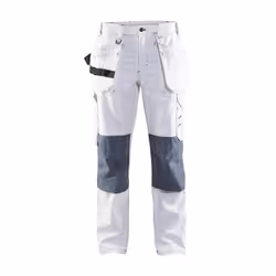 Blakläder 713112101094, Pantalons, Femme, Gris, Blanc, Fermeture à glissière, Coton, 320 g/m²