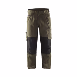Blakläder 149513304599, Pantalons, Homme, Noir, Vert, Olive, C48, Fermeture d'anneau d'arrimage, Fermeture à glissière, Coton ...