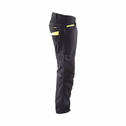 Blakläder 14951330 Pantalons Noir, Jaune
