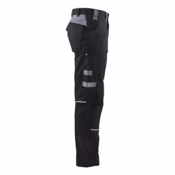 Blakläder 15611516 Pantalons Noir, Gris