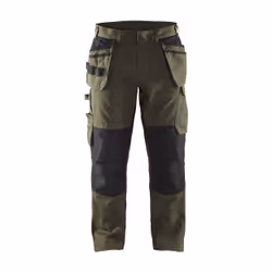 Blakläder 149613304599, Pantalons, Homme, Noir, Vert, Olive, D100, Fermeture d'anneau d'arrimage, Fermeture à glissière, Coto ...