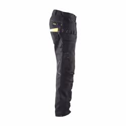 Blakläder 14961330 Pantalons Noir, Jaune