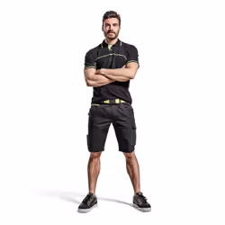 Blakläder 149913309933C46 Shorts Noir, Jaune - Vue supplémentaire 8