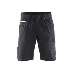 Blakläder 149913309933C60 Shorts Noir, Jaune