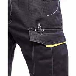 Blakläder 149913309933C62 Shorts Noir, Jaune - Vue supplémentaire 6