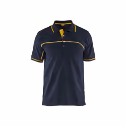Blakläder 338910508635, T-shirt polo, Adulte, Mâle, Marine, Jaune, Monochromatique, L