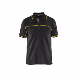 Blakläder 338910509933, T-shirt polo, Adulte, Mâle, Noir, Jaune, Monochromatique, M
