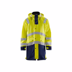 Blakläder 432620053389, Marine, Jaune, XXXL, Bouton de vêtement, Fermeture à glissière, Polyester, 350 g/m², 100%