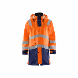 Blakläder 432620055389, Marine, Orange, XS, Bouton de vêtement, Fermeture à glissière, Polyester, 350 g/m², 100%