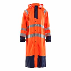 Blakläder 432520005389, Unisexe, Marine, Orange, S, Bouton de vêtement, Fermeture à glissière, Polyester, 185 g/m²