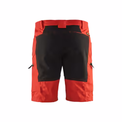 Blakläder 144918455699C60 Shorts Noir, Rouge