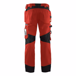 Blakläder 155518605699 Pantalons Noir, Rouge