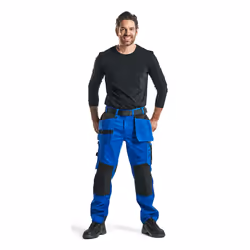 Blakläder 155518608599 Pantalons Noir, Bleu - Vue supplémentaire 5