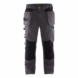 Blakläder 155518609899, Pantalons, Homme, Noir, Gris, D88, Fermeture d'anneau d'arrimage, Fermeture à glissière, Coton, Polye ...