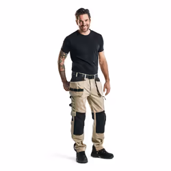 Blakläder 155518602799 Pantalons Noir, Couleur de la pierre - Vue supplémentaire 5