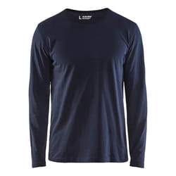 Blakläder 350010428600 Tee-shirt Collier rond Manches longues Coton