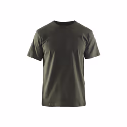 Blakläder 352510424500, Tee-shirt, Adulte, Olive, Monochromatique, M, Col rond