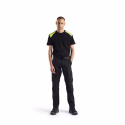 Blakläder 337910429933 Chemise Noir, Jaune - Vue supplémentaire 5