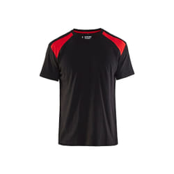 Blakläder 337910429956 Chemise Noir, Rouge