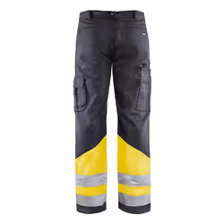 Blakläder 156418119633 Pantalons Gris, Jaune