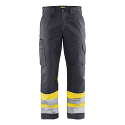 Blakläder 156418119633 Pantalons Gris, Jaune
