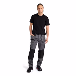 Blakläder 155518609699 Pantalons Noir, Gris - Vue supplémentaire 7
