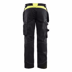 Blakläder 155518609933 Pantalons Noir, Jaune
