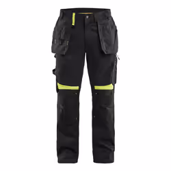 Blakläder 155518609933, Pantalons, Homme, Noir, Jaune, C154, 8 pochettes, 1 pochettes
