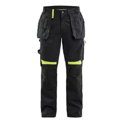 Blakläder 155518609933 Pantalons Noir, Jaune