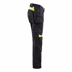 Blakläder 155518609933 Pantalons Noir, Jaune