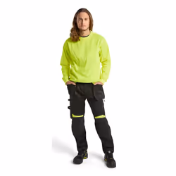 Blakläder 155518609933 Pantalons Noir, Jaune - Vue supplémentaire 5