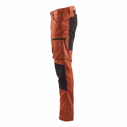 Blakläder 145918455999 Pantalons Noir, Rouge - Vue supplémentaire 4