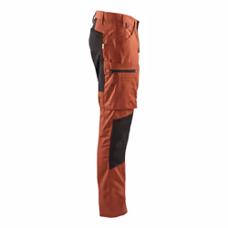 Blakläder 145918455999 Pantalons Noir, Rouge
