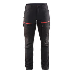 Blakläder 716618459956 Pantalons Noir, Rouge