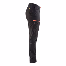 Blakläder 716618459956 Pantalons Noir, Rouge