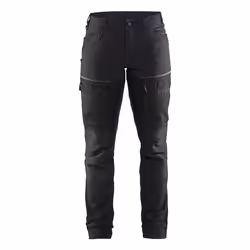 Blakläder 716618459998, Pantalons, Femme, Noir, Gris, C34, 11 pochettes, Bouton de vêtement, Fermeture à glissière