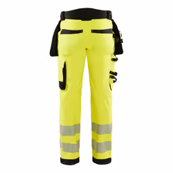 Blakläder 182025133399 Pantalons Noir, Jaune