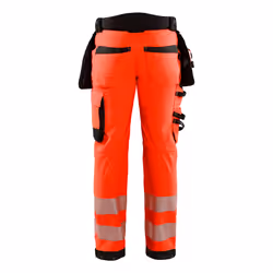Blakläder 182025135599 Pantalons Noir, Rouge