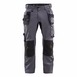 Blakläder 175018329600, Pantalons, Homme, Noir, Gris, C62, Mid grey, Bouton de vêtement, Fermeture à glissière
