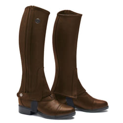 Mini-chaps en cuir Mountain Horse Soft Rider - brown ii - S